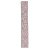 70s Style Runner Groovy Pastel Table Accent Lange Tafelloper (Voorkant)