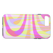 70's Swirls Case-Mate iPhone Case (Achterkant (Horizontaal))
