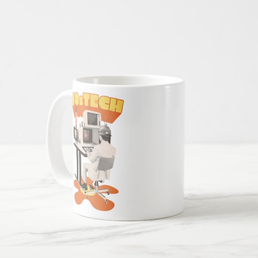70s TECH COMPUTERS Koffiemok (Voorkant links)