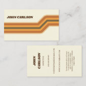 70s  visitekaartje (Voorkant / Achterkant)