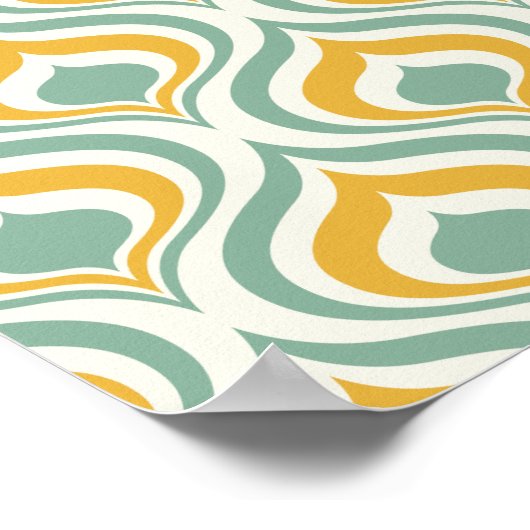 70's Wallpaper Pattern Poster (Hoek)
