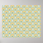 70's Wallpaper Pattern Poster (Voorkant)