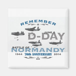 70ste D-Day Luchtslag van Normandië Jubileum Magneet