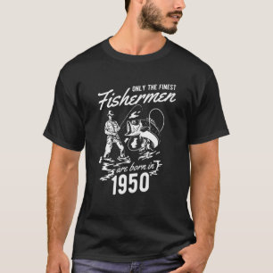 70ste verjaardag 1950 Gevist T-shirt