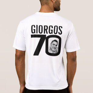 70ste verjaardag aangepaste naam en foto template  t-shirt