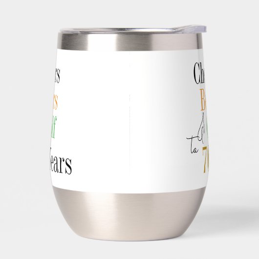 70ste Verjaardag Golf Proost Bier Feest (Links)