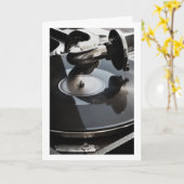 **70ste VERJAARDAG** HUMOR IN EEN RETRO VERJAARDAG Kaart (Gele Bloem)