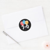 70ste verjaardag Viering van de Grote 70 Stickers (Envelop)