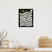 70ste verjaardagsposter - 70 Redenen dat we van je Poster (Keuken)