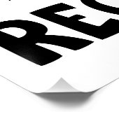 70th Birthday Gag Gift Perfect Poster (Hoek)