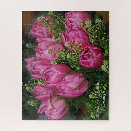 70th Birthday Granny Legpuzzel (Verticaal)