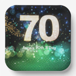 70th Birthday Party Papieren Bordje