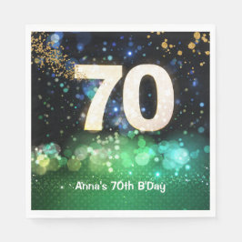 70th Birthday Party Servet