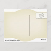 710 Gebiedscode Briefkaart (Achterkant)