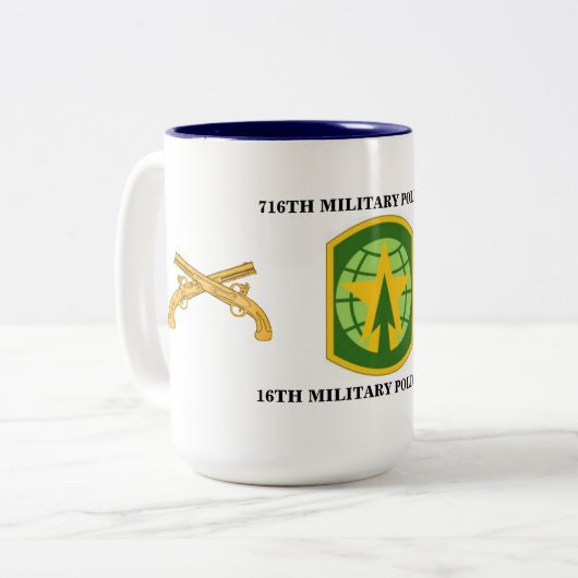 716E MILITAIRE POLITIEBATTALION MOK (Voorkant links)