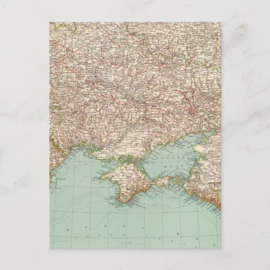 7172 Oekraïne, zwart Zee Briefkaart (Voorkant)