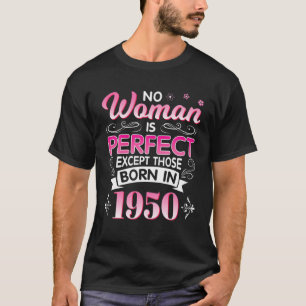 71 jaar Birthday Girls 71St Birthday Gift Queen M T-shirt