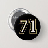 71-toets ronde button 5,7 cm (Voorkant /achterkant)