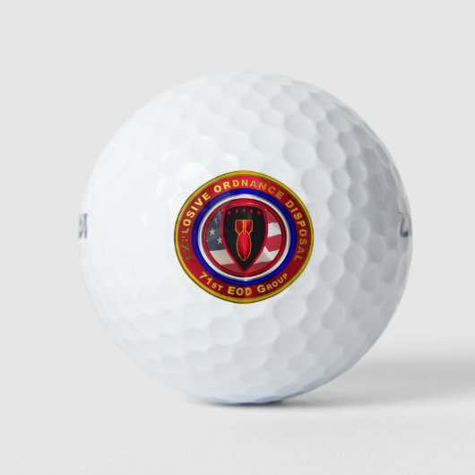 71e Explosievenopruimingsgroep Golfballen (Voorkant)