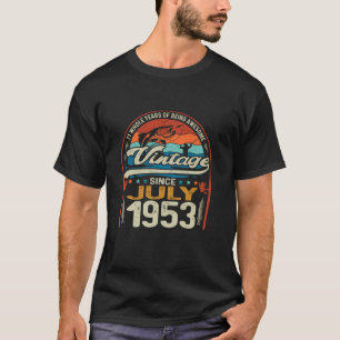  71e Verjaardag 71 Jaar Oud Gevist Liefhebbers J T-shirt