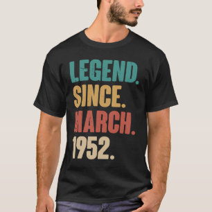 71e verjaardag 71 jaar oude wijngaard t-shirt
