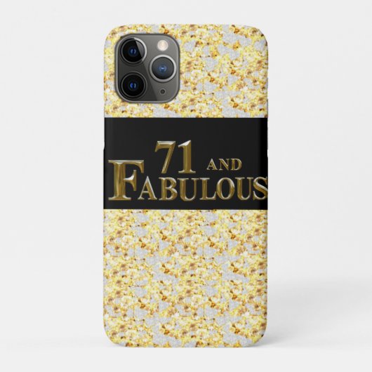 71e verjaardag Case-Mate iPhone case (Achterkant)