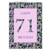 71ste Paarse feestdag (Voorkant)