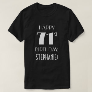 71ste verjaardag - Kunstdeco geïnspireerd Shirt