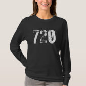 720 Netnummer Denver CO Mobiel Telefoon Netnummer T-shirt (Voorkant)