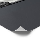 720S Supercar Poster – Wit (Hoek)