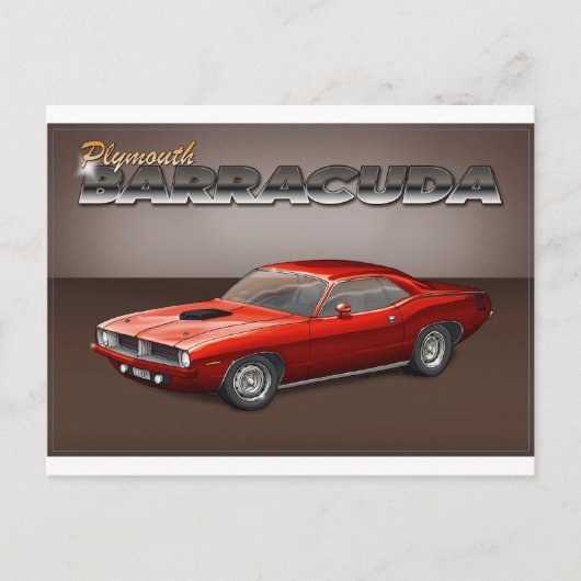 72-74 Barracuda Briefkaart (Voorkant)