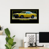 '72 CHALLENGER 440 POSTER (Thuiskantoor)
