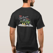 "72 Challenger R/T Dragster Cartoon T-shirt (Achterkant)