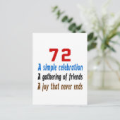 72 design briefkaart (Staand voorkant)
