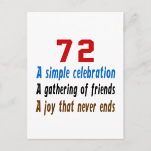 72 design briefkaart