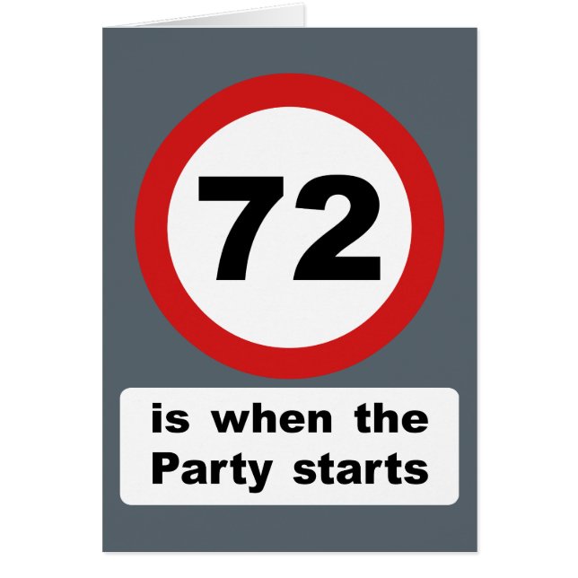 72 is wanneer de Partij begint (Voorkant)