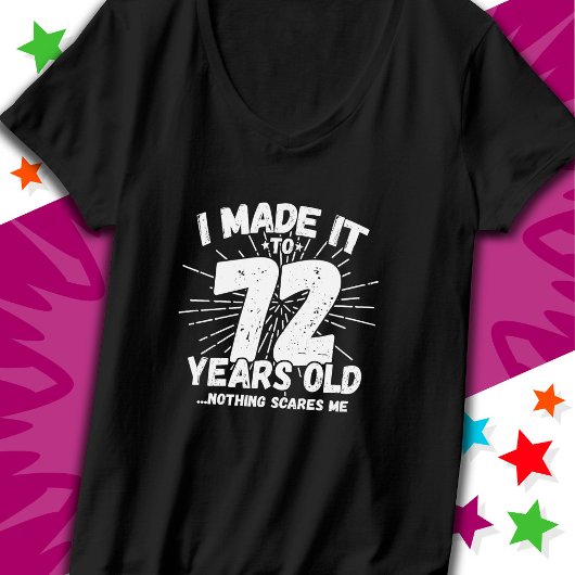 72 Jaar Oud Sarcastisch Meme Grappig 72e Verjaarda T-shirt