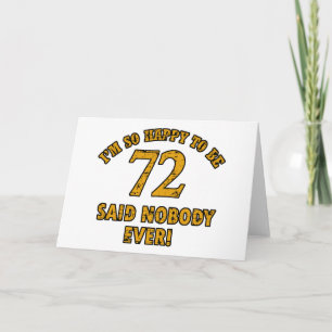72 jaar oude design kaart