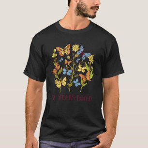 72 jaar oude verjaardag geliefd voor vrouw Butterf T-shirt