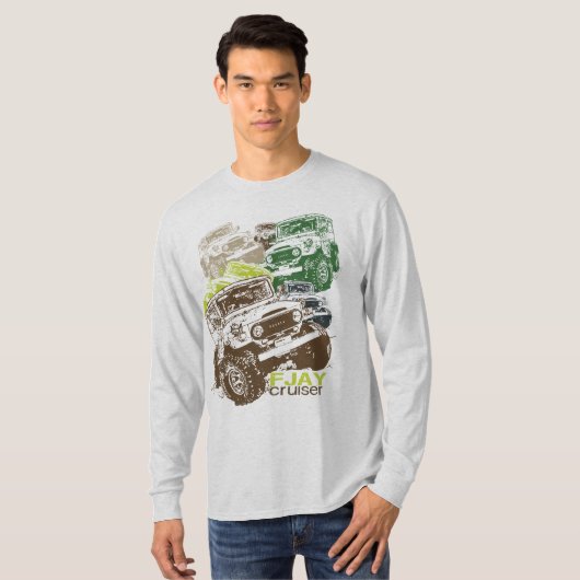 72 Land Cruiser T-shirt (Voorkant volledig)