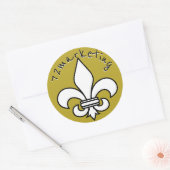 72 marketing fleur de lis autocollant étiquette (Enveloppe)