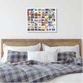72 Namen van God Canvas Print (Insitu (Slaapkamer))