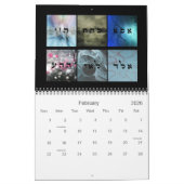 72 Namen van God - Joodse jaarkalender Kalender (Feb 2026)
