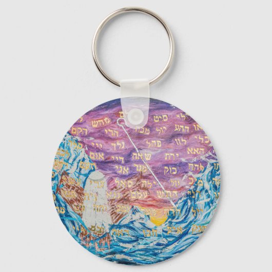 72 Namen van God Sleutelhanger (Voorkant)