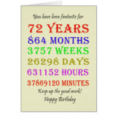 72e anniversaire Jalons (Devant)