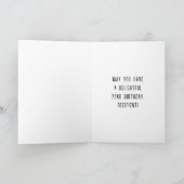 72e verjaardag: Art Deco Style # 72 en aangepaste  Kaart (Binnen)