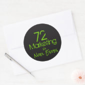 72logo marketing autocollant (Enveloppe)