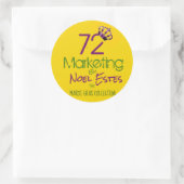 72marketing logo autocollant collection Mardi Gras (Sac)
