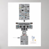 737NG Poster de cockpit (Devant)