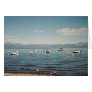 73. Bateaux en Ancre, lac Tahoe, CA
